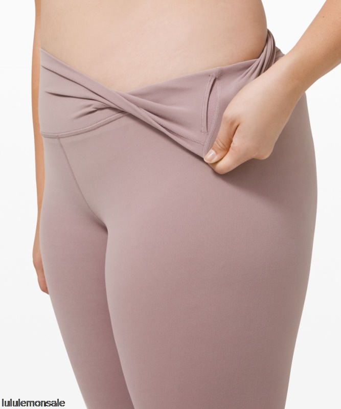 Lululemon Damen DELULU021 | Ausrichten Hochhaushose 25 Violett Eisenkraut